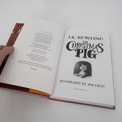 The Christmas Pig by JK Rowling FIRST Edition 2021 Hardcover VERY GOOD
