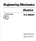 Engineering Mechanics by R. C. Hibbeler