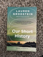 Algonquin Books Our Short History by Lauren Grodstein: Paperback Fiction Novel