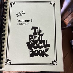 Real Vocal Book – Volume I Vol. 1 : High Voice by Hal Leonard Corp. Staff