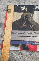 Rabbitry Finacial Record Book By Christine Bailey ARBA FFA 4H Shows NEW