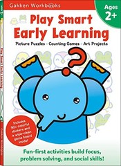 Play Smart Early Learning: Age 2+ – paperback Gakken early childhood experts