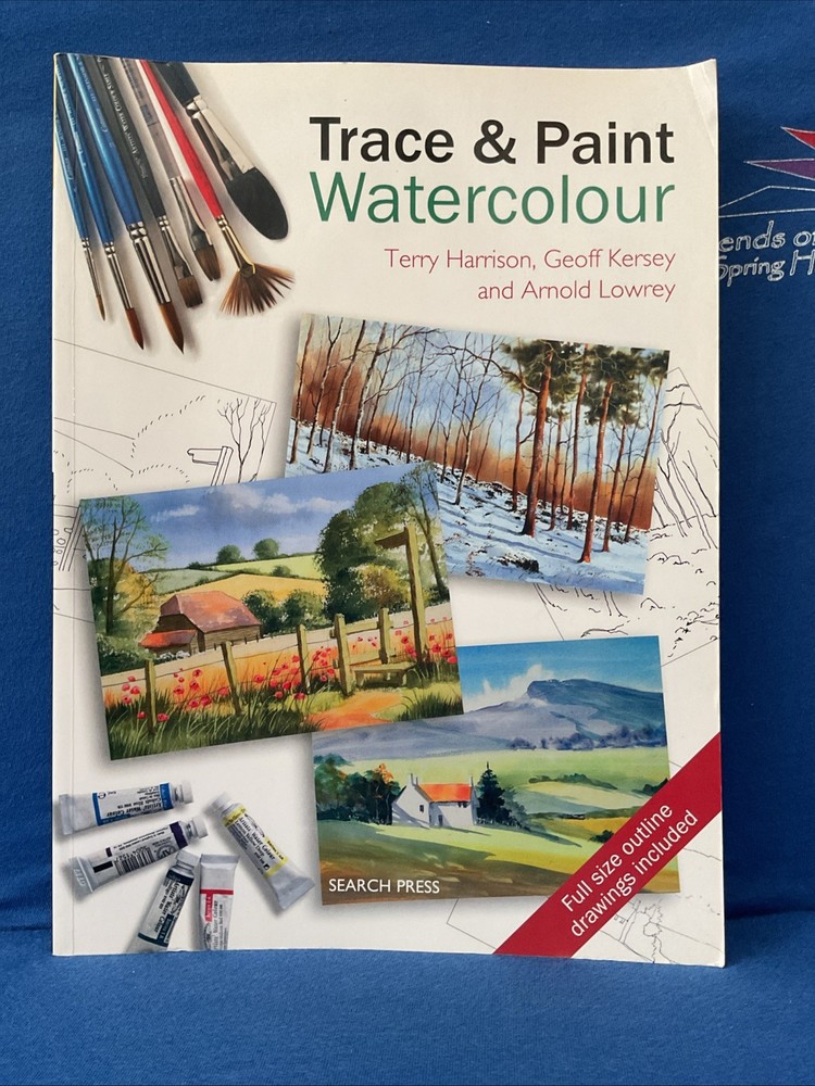Trace and Paint Watercolour by Harrison Others 2010 Trade Paperback