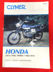 Clymer Motorcycle Service Repair Manual 250 350cc Twins 1964-1974