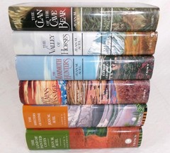 Earths Children Complete Series Set 1 – 6 Hardcover 4 First Editions Jean M Auel