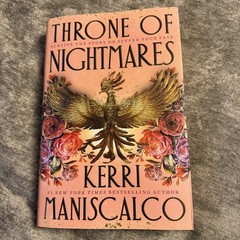 Throne of Nightmares : A Novel by Kerri Maniscalco (2026, Hardcover)