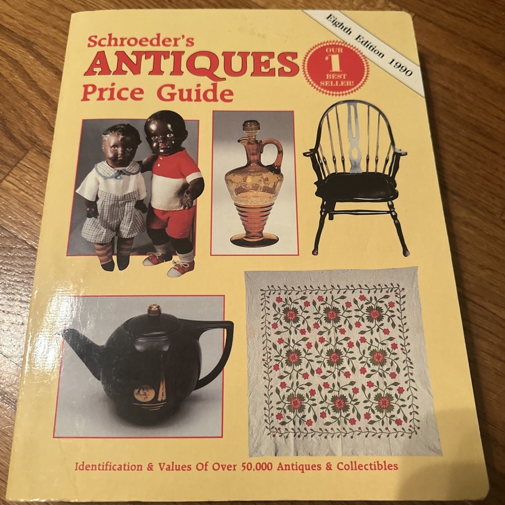 SCHROEDER’S ANTIQUES Pricer Guide Book Paperback 604 pages BID 4 CHARITY ❤️