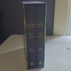 The Complete Far Side Volume One & Two Hardcover Books in Slipcase Gary Larson