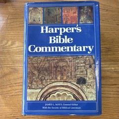 Harper’s Bible Commentary James L. Mays Hardcover 1988 Harper & Row Illus Index