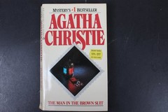 The Man in the Brown Suit Agatha Christie 1984 Berkley Edition Mystery Thriller