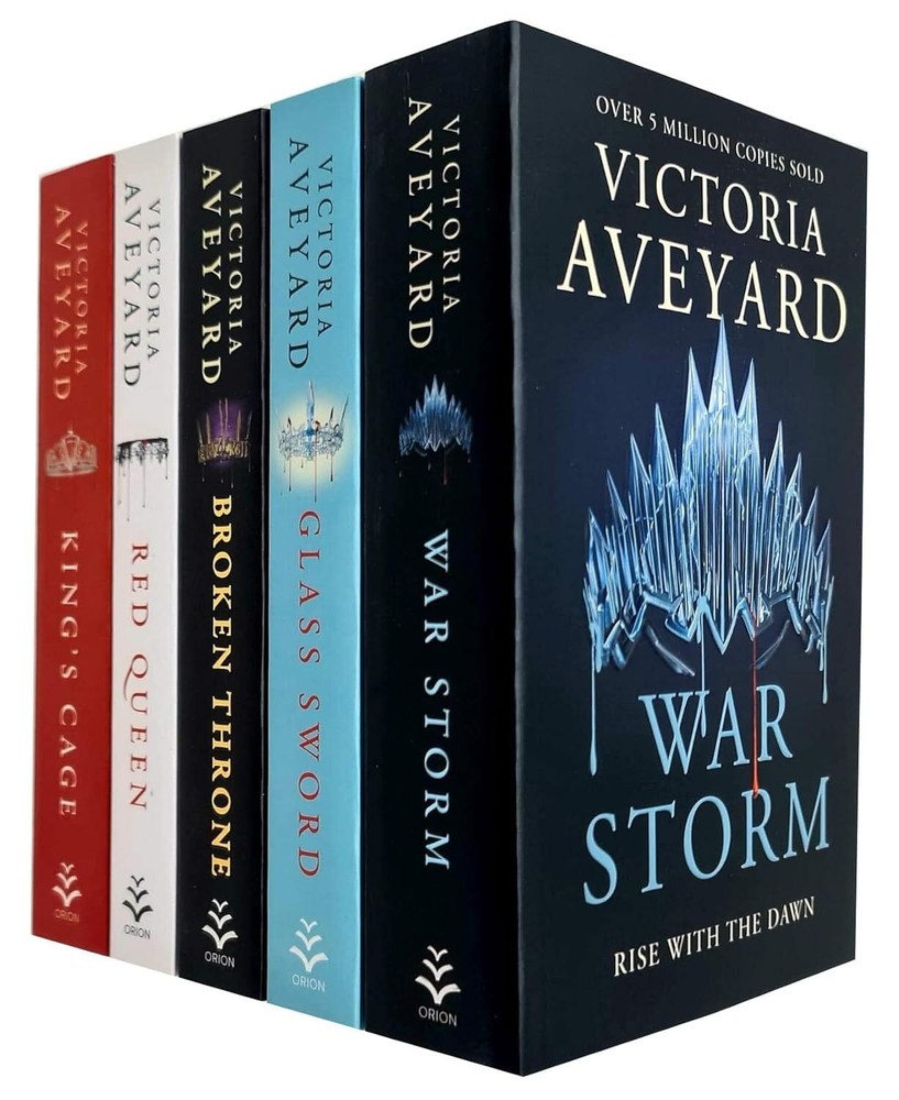 Red Queen Series by Victoria Aveyard 5 Books Collection Set – Fiction – Paperbac