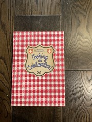 Vintage 1984 Cooking In Switzerland Marianne Kaltenbach Fabric Hardcover 1st Ed