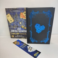 Sharp Ends Joe Abercrombie The Broken Binding Stenciled Edges SIGNED Hardcover