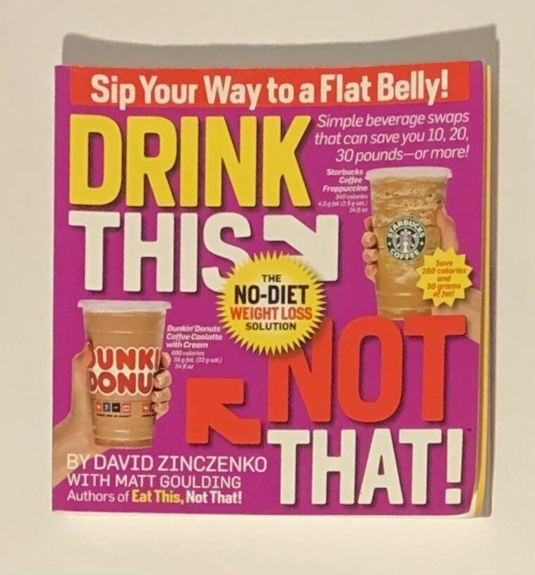 Drink This Not That-David Zinczenko-Super Price
