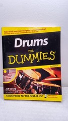 Drums For Dummies 2nd Edition By Jeff Strong 362 Pages Has CD. (BS)