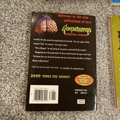 Goosebumps/Shivers R.L. Stine Paperback Book Lot Scholastic 1990s Brain Juice