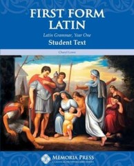 First Form Latin Student Text – Perfect Paperback By Cheryl Lowe – GOOD