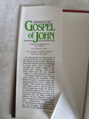 EXPOSITION OF THE GOSPEL OF JOHN Three Volumes in One Complete Arthur W. Pink HC