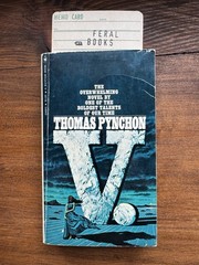 Thomas Pynchon V. Bantam Books Paperback 1963 Vintage Bantam Edition