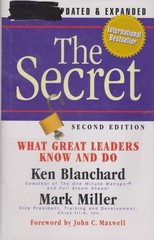 The Secret: What Great Leaders Know and Do, Blanchard, Ken,Miller, Mark, Very Go