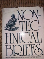 Non Tec- Hnical Briefs signed autographed Richard Laurence Baron