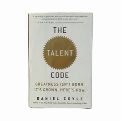 The Talent Code: Greatness Isn’t Born. It’s Grown by Daniel Coyle Hardcover w/DJ