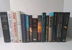 Lot of 15 Hardcover Books Miscellaneous Books Mystery, Romance, Adventure