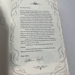 The Dagger and the Flame by Catherine Doyle ~ Fairyloot Signed Sprayed Edges