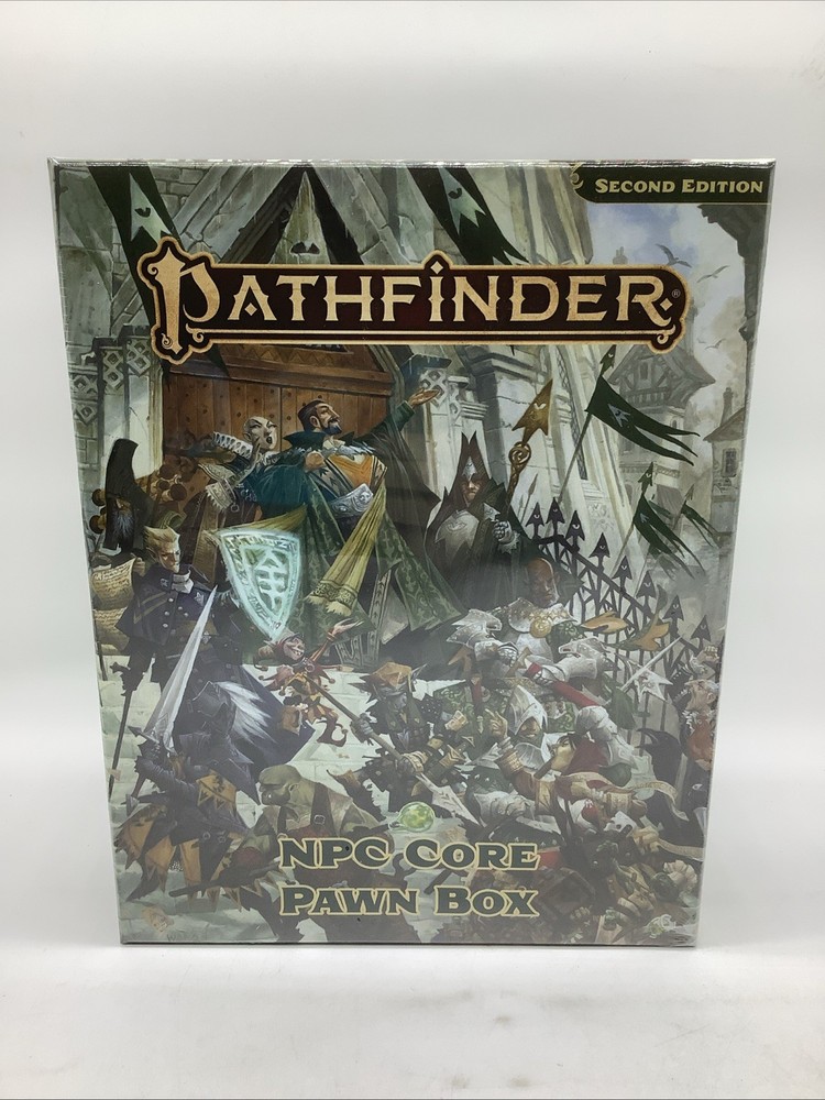 Pathfinder NPC Core Pawn Box by Paizo Staff (2025, Book, Other) NIB