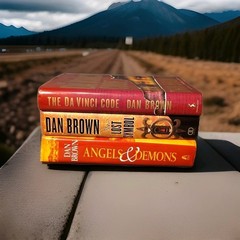 Dan Brown Hardcover Book Bundle Lot