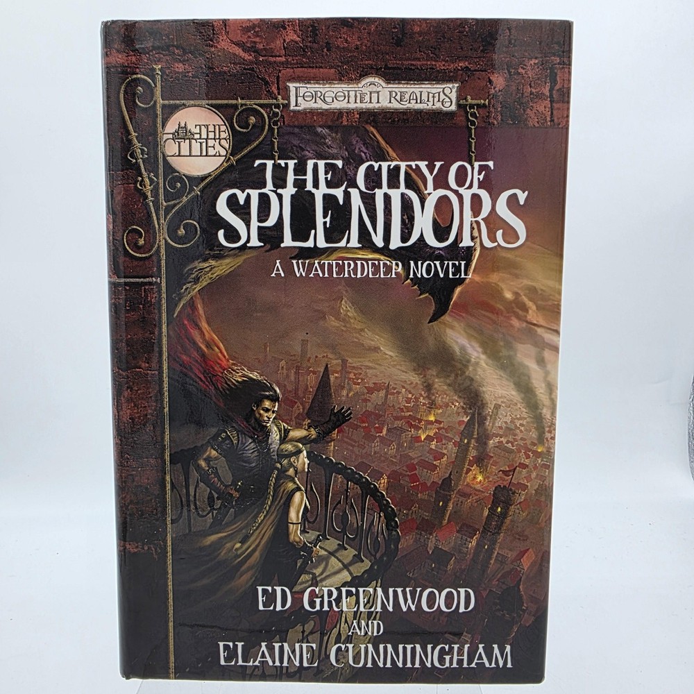 2005 City Of Splendors Waterdeep Greenwood Wizards HC Forgotten Realms D&D Novel