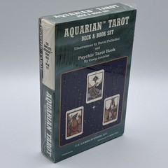 1970 Aquarian Tarot Deck/Book Set by David Palladini + Psychic Tarot OOP VTG