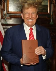 THE SAINT & SINNER COLLECTION! DONALD TRUMP BIBLE & TRUMP GOLD PLAYING CARDS