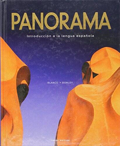 Panorama: Introduccion a La Lengua Espanola – Hardcover By Jose A. Blanco – GOOD