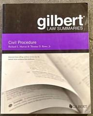 Gilbert Law Summaries On Civil Procedure 18th Edition