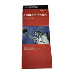 United States : Interstate Map by Rand McNally (2024, Sheet Map, Folded)