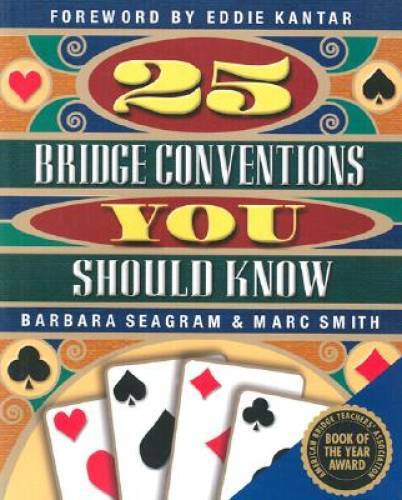 25 Bridge Conventions You Should Know – Paperback By Seagram, Barbara – GOOD