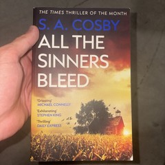 S.A. Cosby – All The Sinners Bleed the new thriller from the award-w – X555z