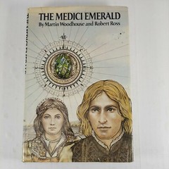 The Medici Emerald by Martin Woodhouse & Robert Ross 1976 HCDJ E.P. Dutton