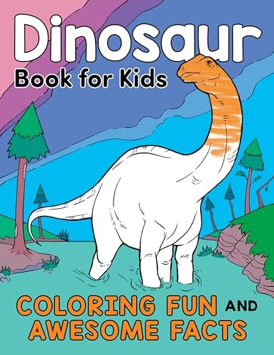 Dinosaur Book for Kids: Coloring Fu…, Katie Henries-M