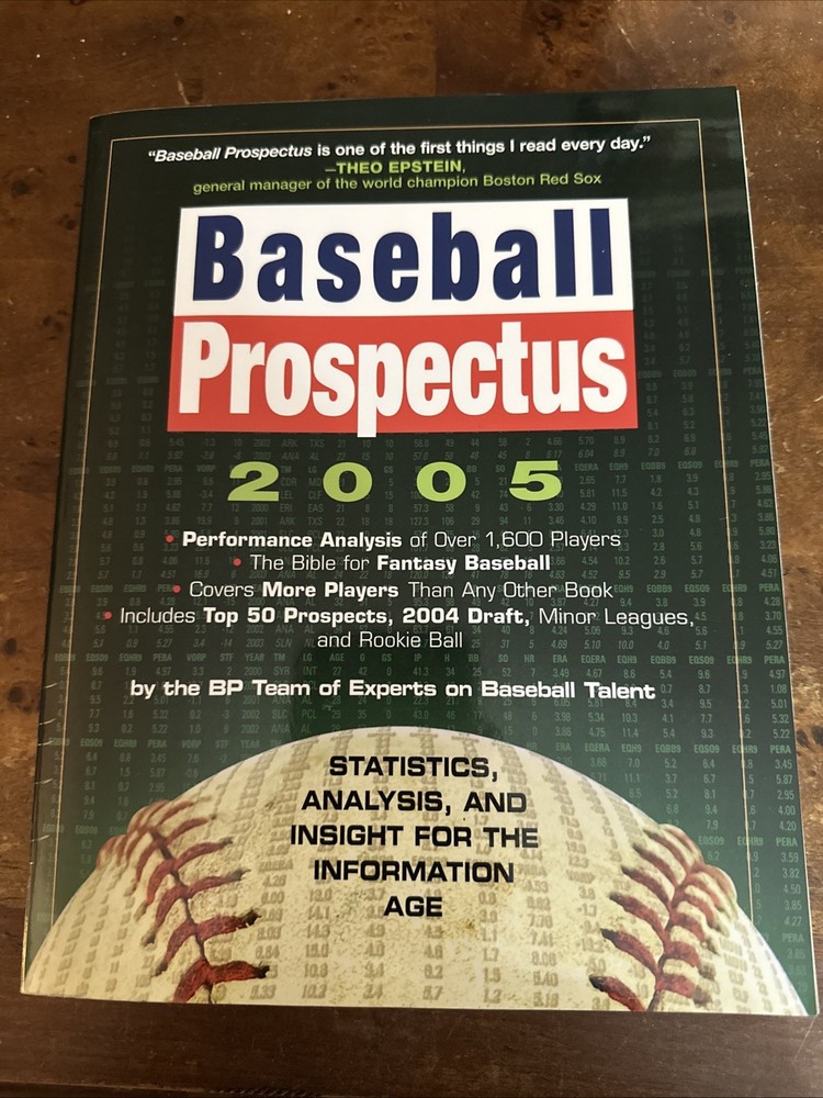 Baseball Prospectus 2005: Statistics, Analysis & Insight Ships Immediately NEW