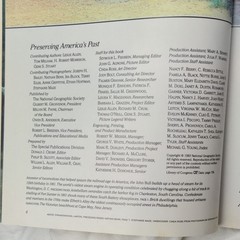 Preserving America’s Past Hardcover Illustrated 1983 National Geographic Society