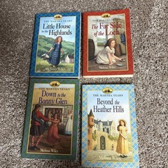 Little House Prairie Martha Years PB COMPLETE SET 1-4 1st Editions Melissa Wiley