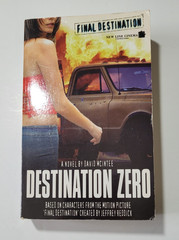 Destination Zero by David McIntee Black Flame 2005 Final Destination novel