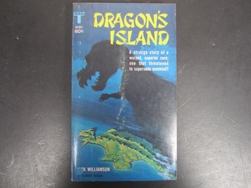 Dragon’s Island Jack Williamson 1951 Science Fiction Vintage Paperback Tower PB