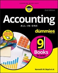 Accounting All-In-One for Dummies with Online Practice by Boyd, Kenneth W.