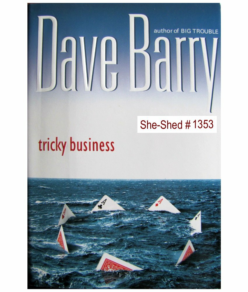 Tricky Business by David Barry Hardcover Book Dust Jacket Novel