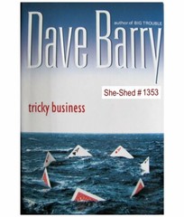 Tricky Business by David Barry Hardcover Book Dust Jacket Novel