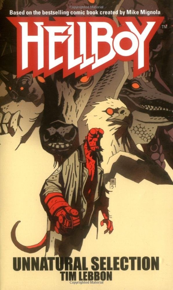 Unnatural Selection (Hellboy) – Lebbon, Tim – Good – See condition notes