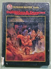 TSR 2160 AD&D Dungeon Master Guide 2E First Printing Hardcover